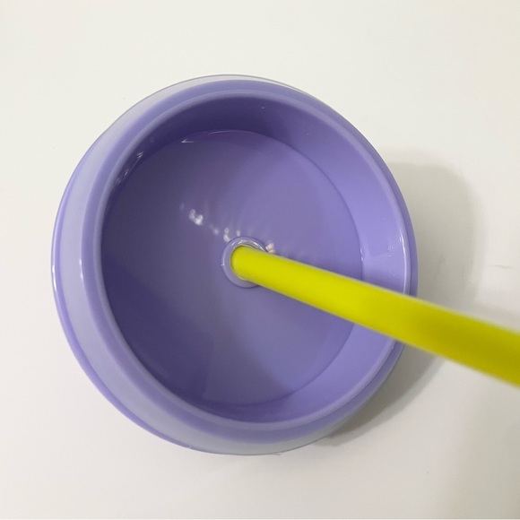 Starbucks Fall 2023 Lilac Purple Pearlescent Wave Glass Cold Cup Tumbler Flaws - Picture 16 of 16